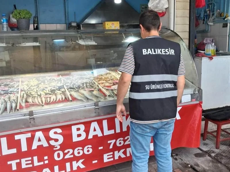 Balıkesir Tarım Müdürlüğü Yasa Dışı Palamut Avını Denetledi