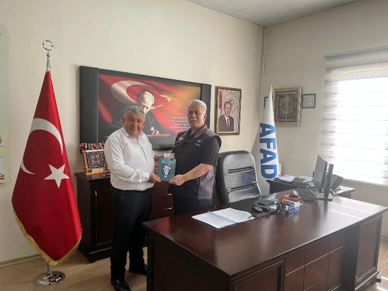 Memur-Sen Balıkesir Yönetimi AFAD İl Müdürü Atsız'la Görüştü